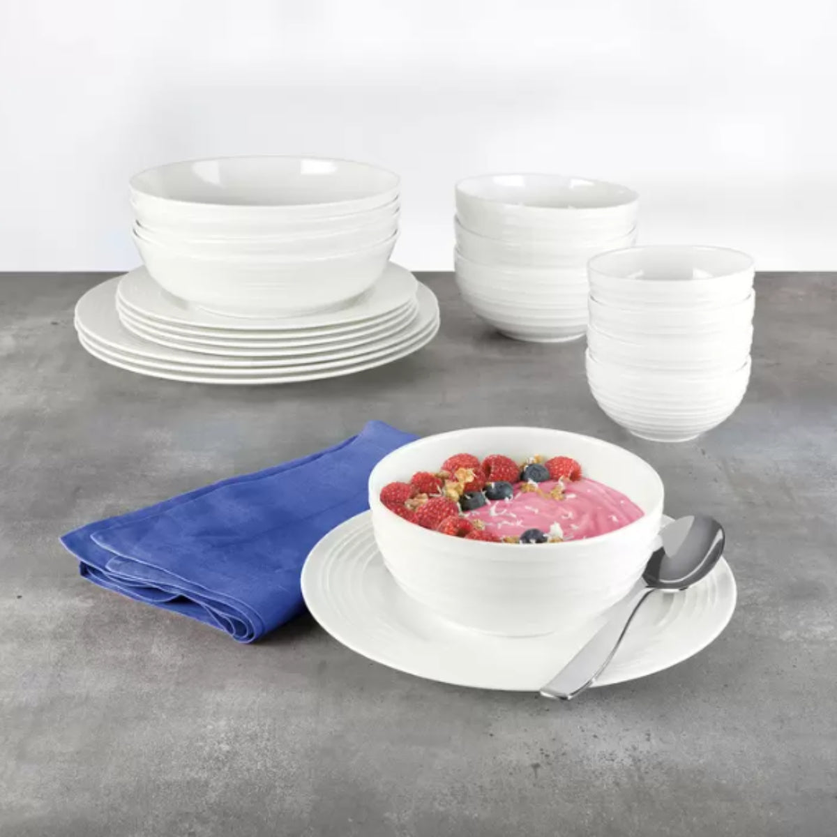 Vajilla De Porcelana Para 4 Personas