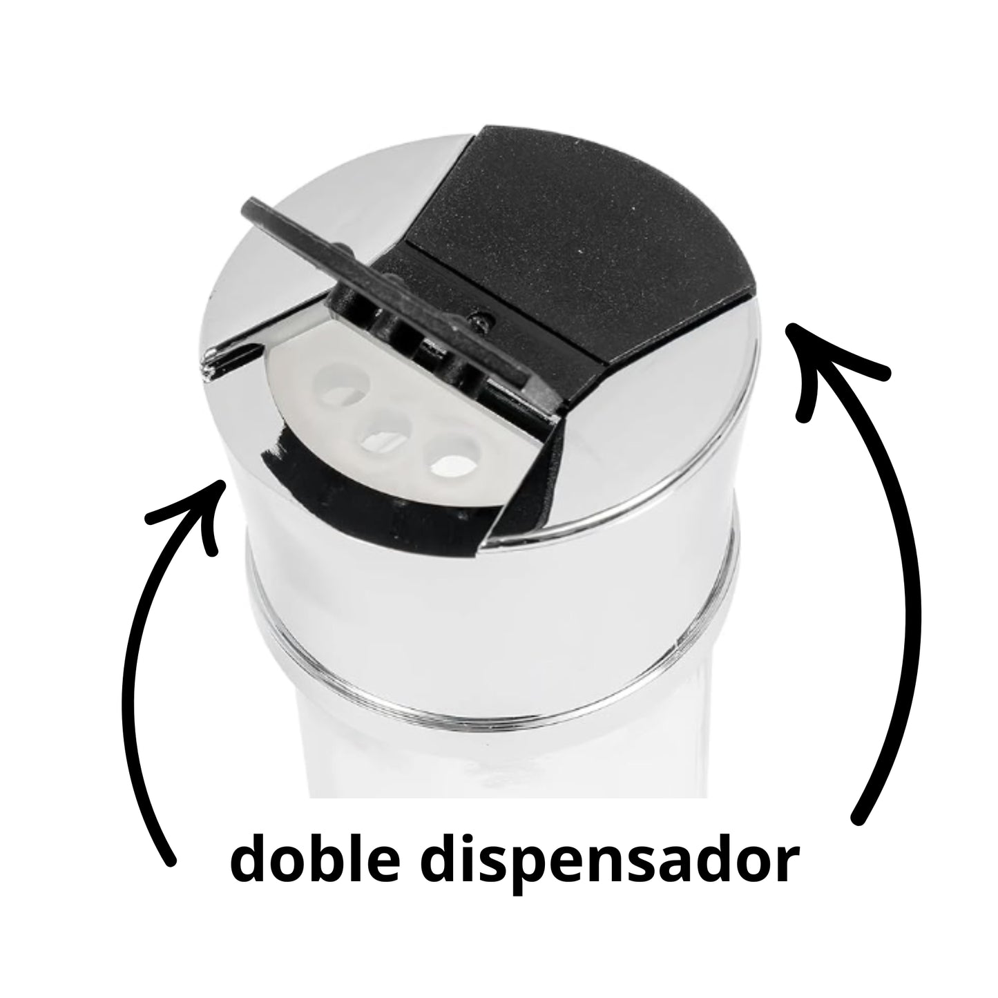 Set de 6 Especieros de vidrio con rack