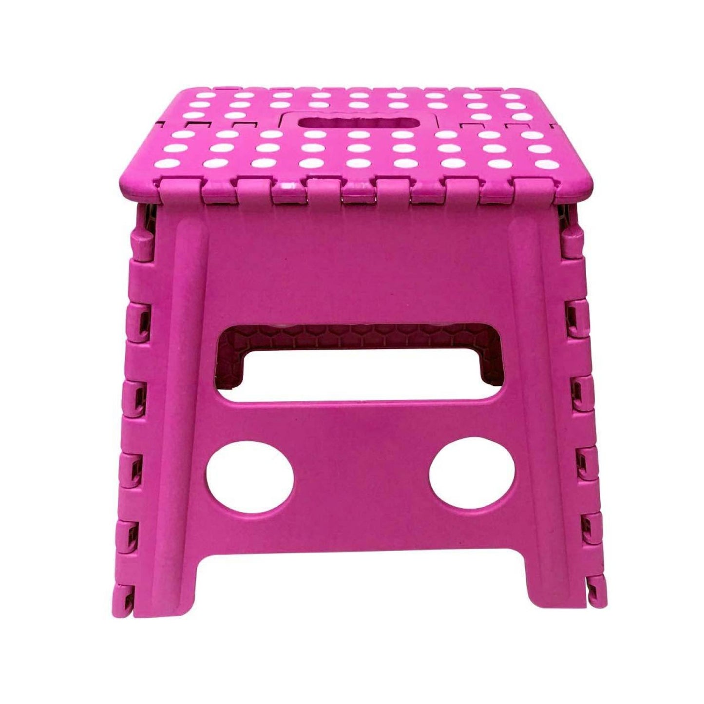 Banco Plegable Rosa con antiderrapante