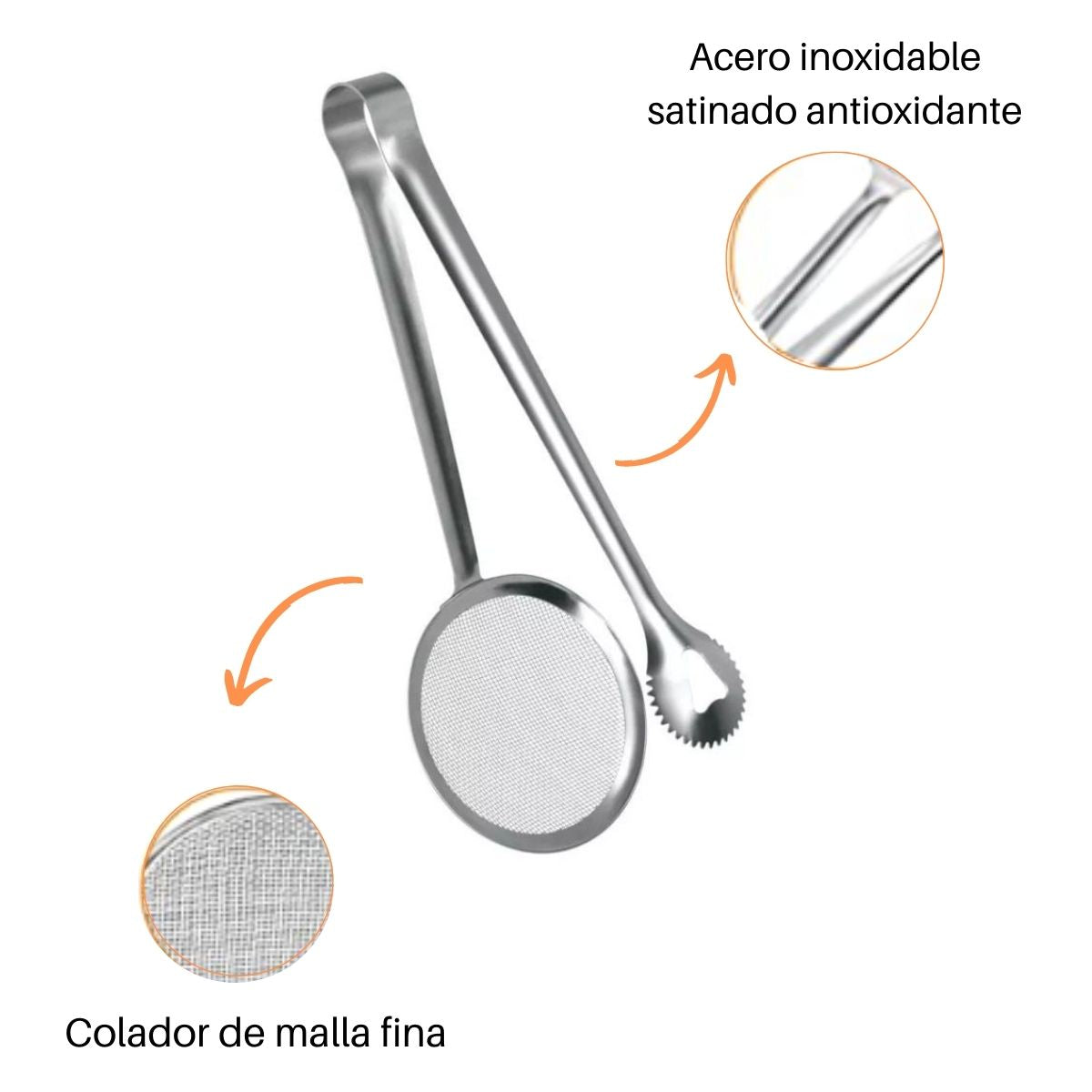 Pinzas Escurridora De Cocina Para Freír