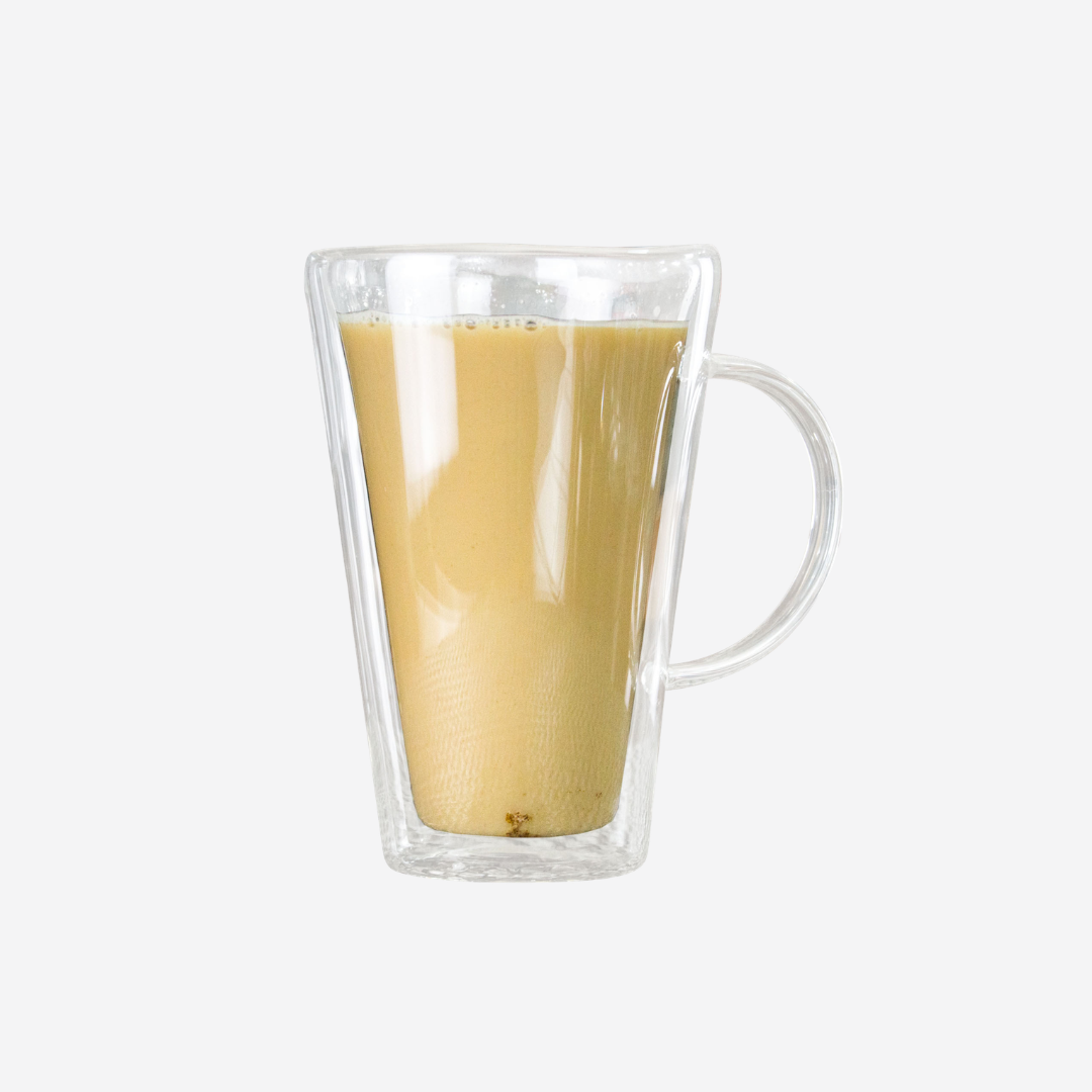 Taza de cristal doble pared 400 ml