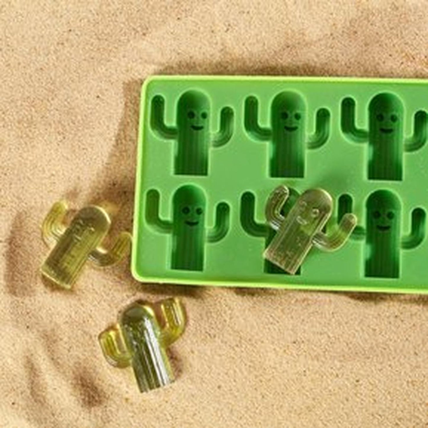 Molde de silicón para hielo Ice Cactus
