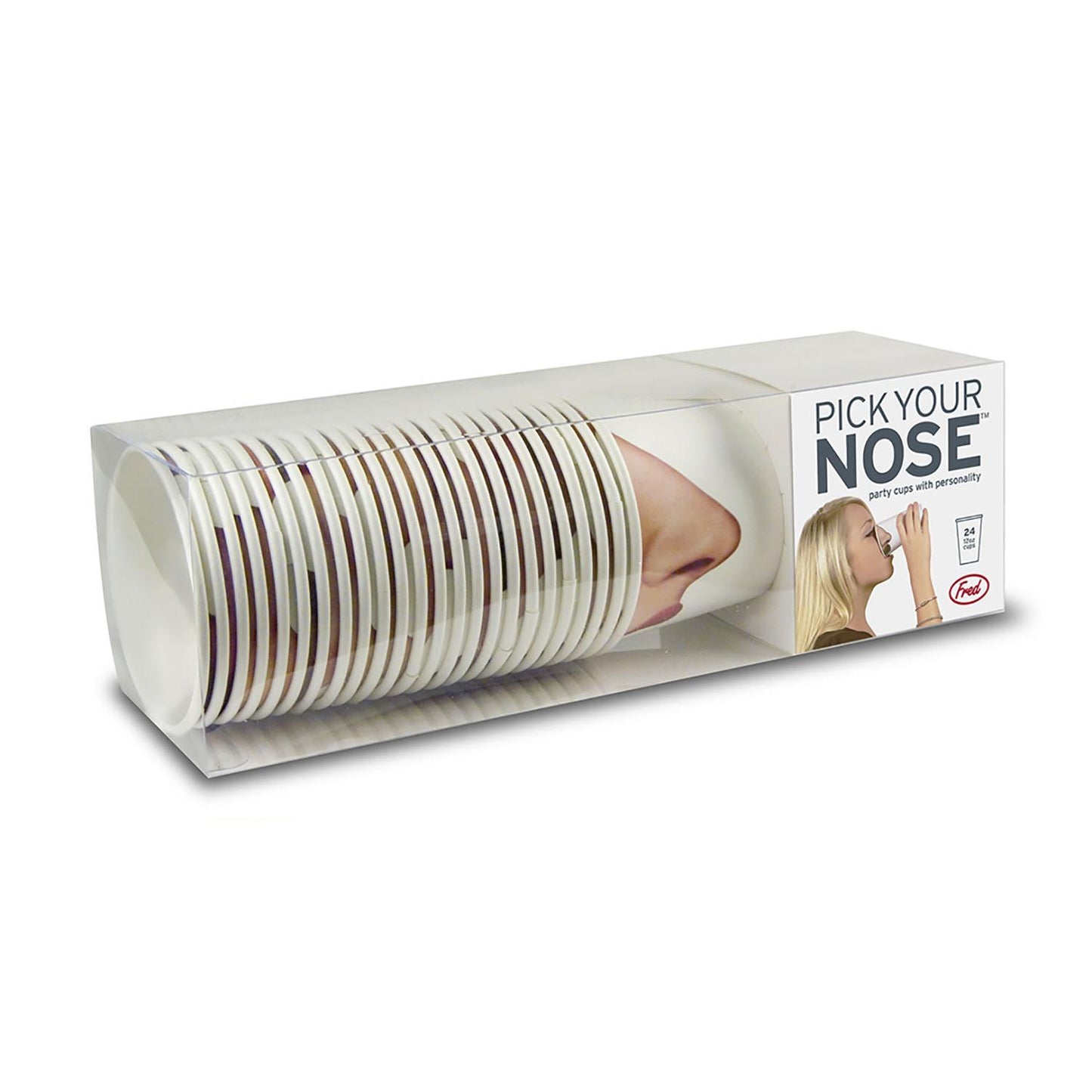 Vasos Desechables Pick Your Nose 24pzas