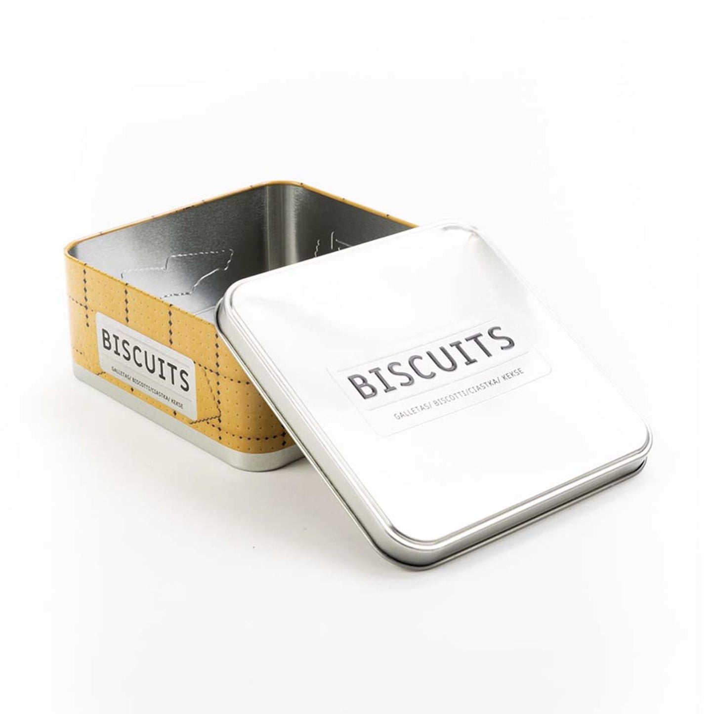 Recipiente metálico para conservar alimentos frescos "Biscuits"