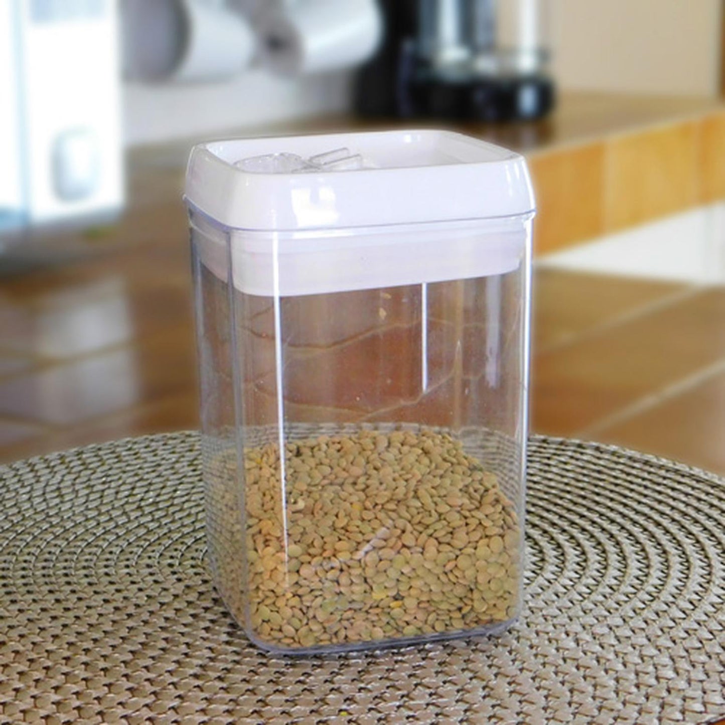 Recipiente con Asa para Almacenar Alimentos Cap. 900ml