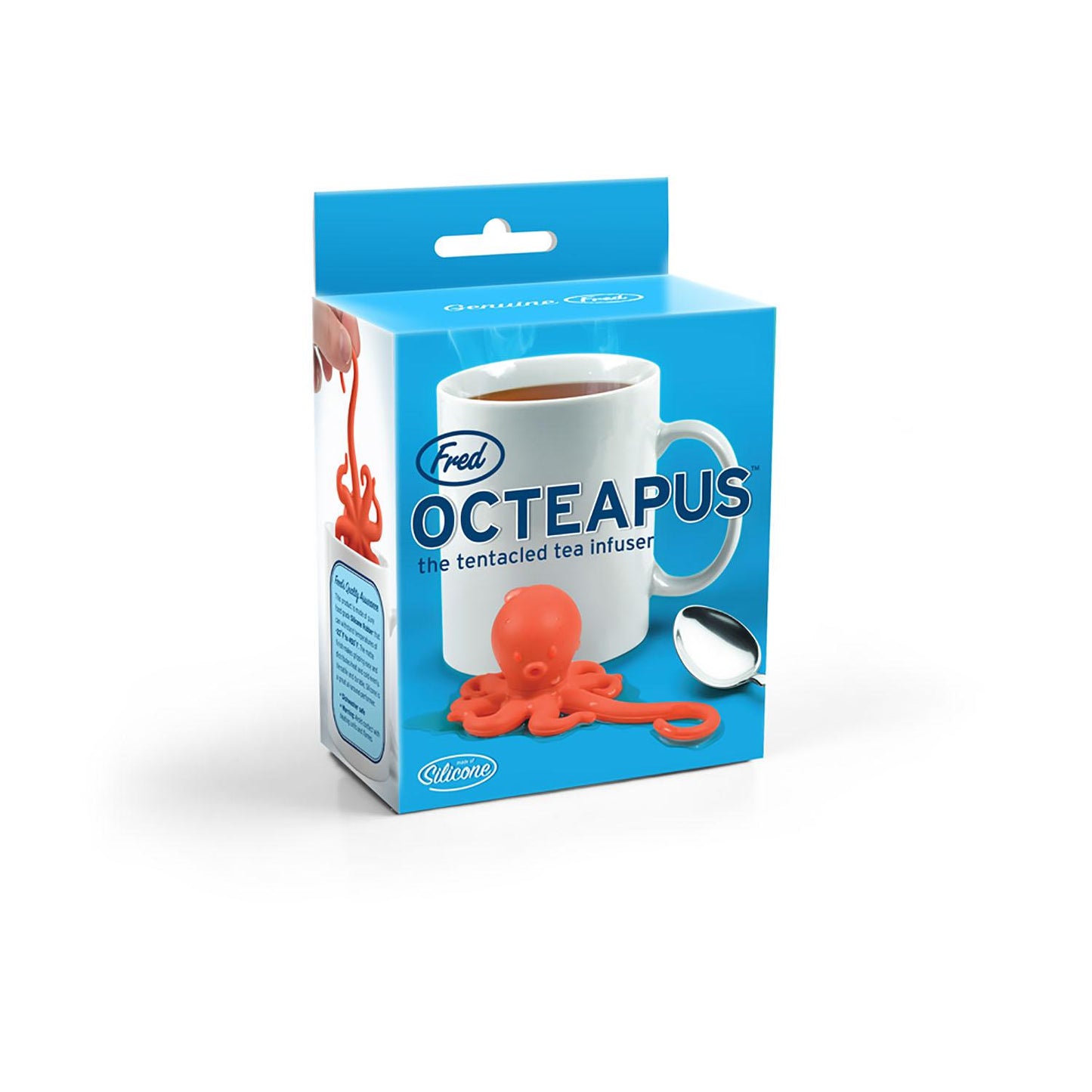 Infusor de Té "Octopus" Naranja 5x5x13cm