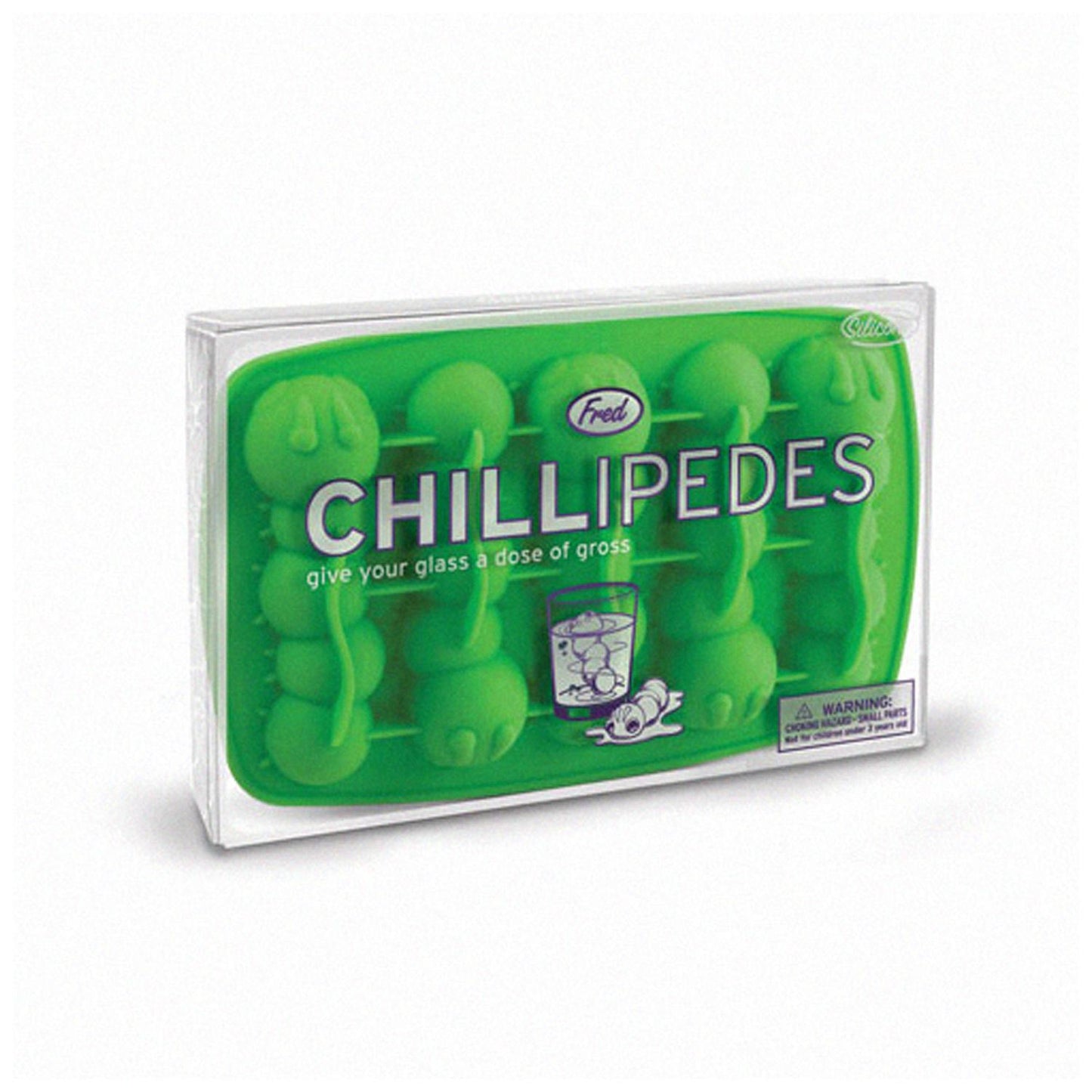 Molde para Hielos "Chillipedes" 20.3x12.8x2.3cm