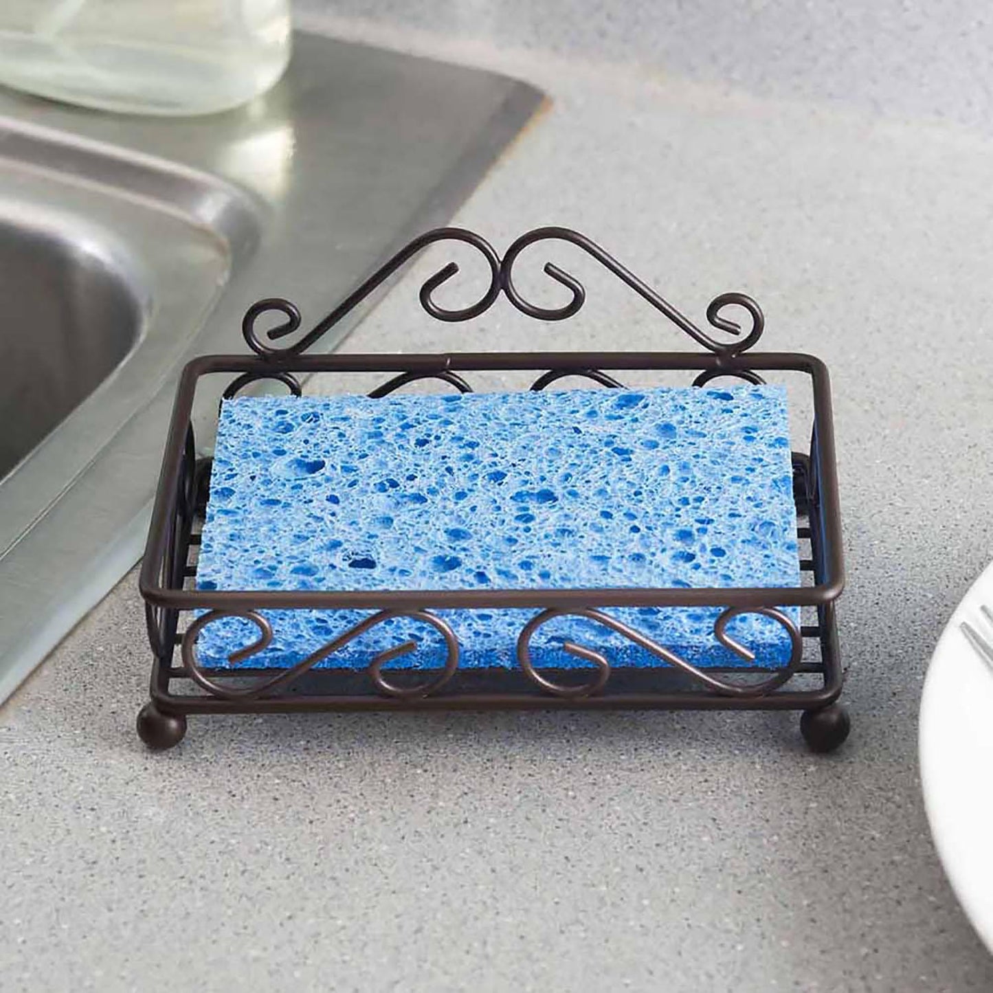 Porta Esponja de Acero inoxidable