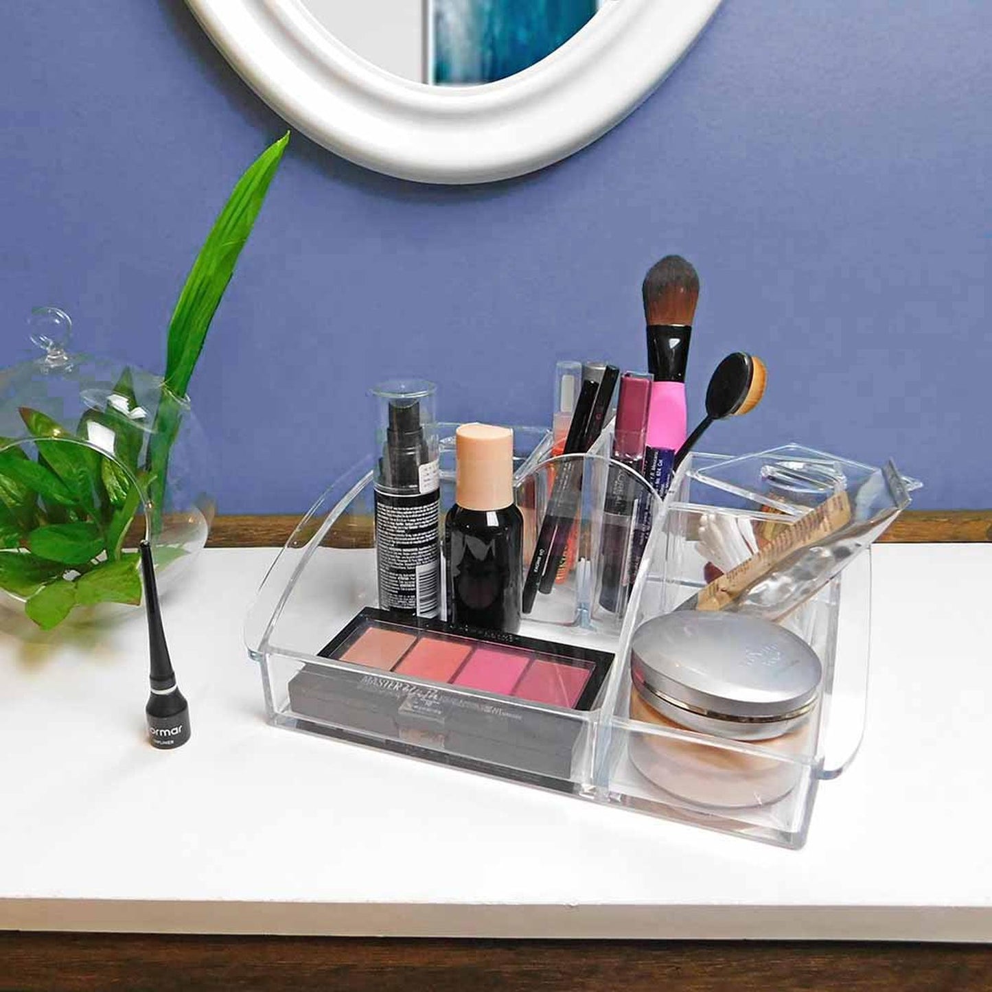 Organizador de Cosméticos con 8 Divisiones