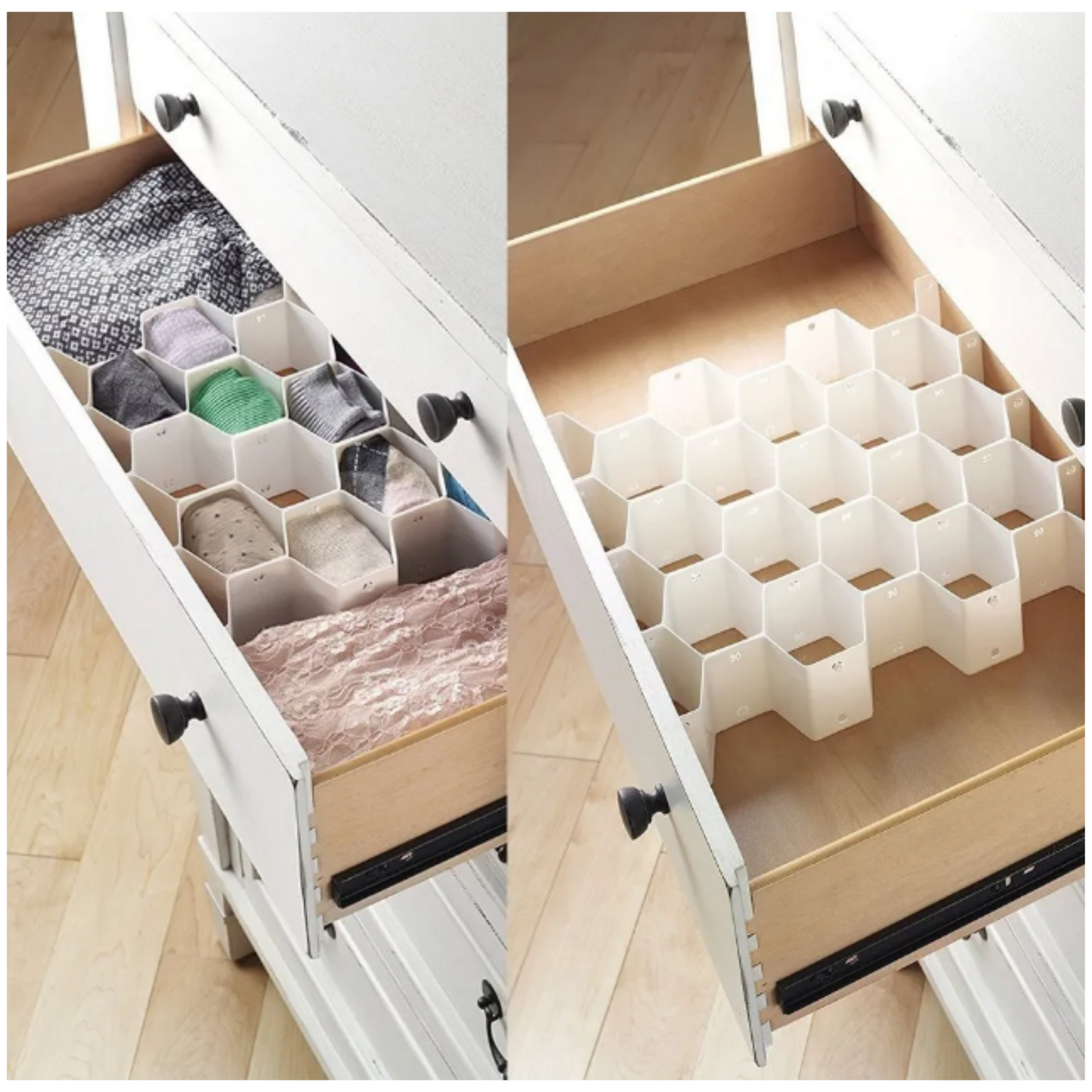 Organizador de panal para cajón