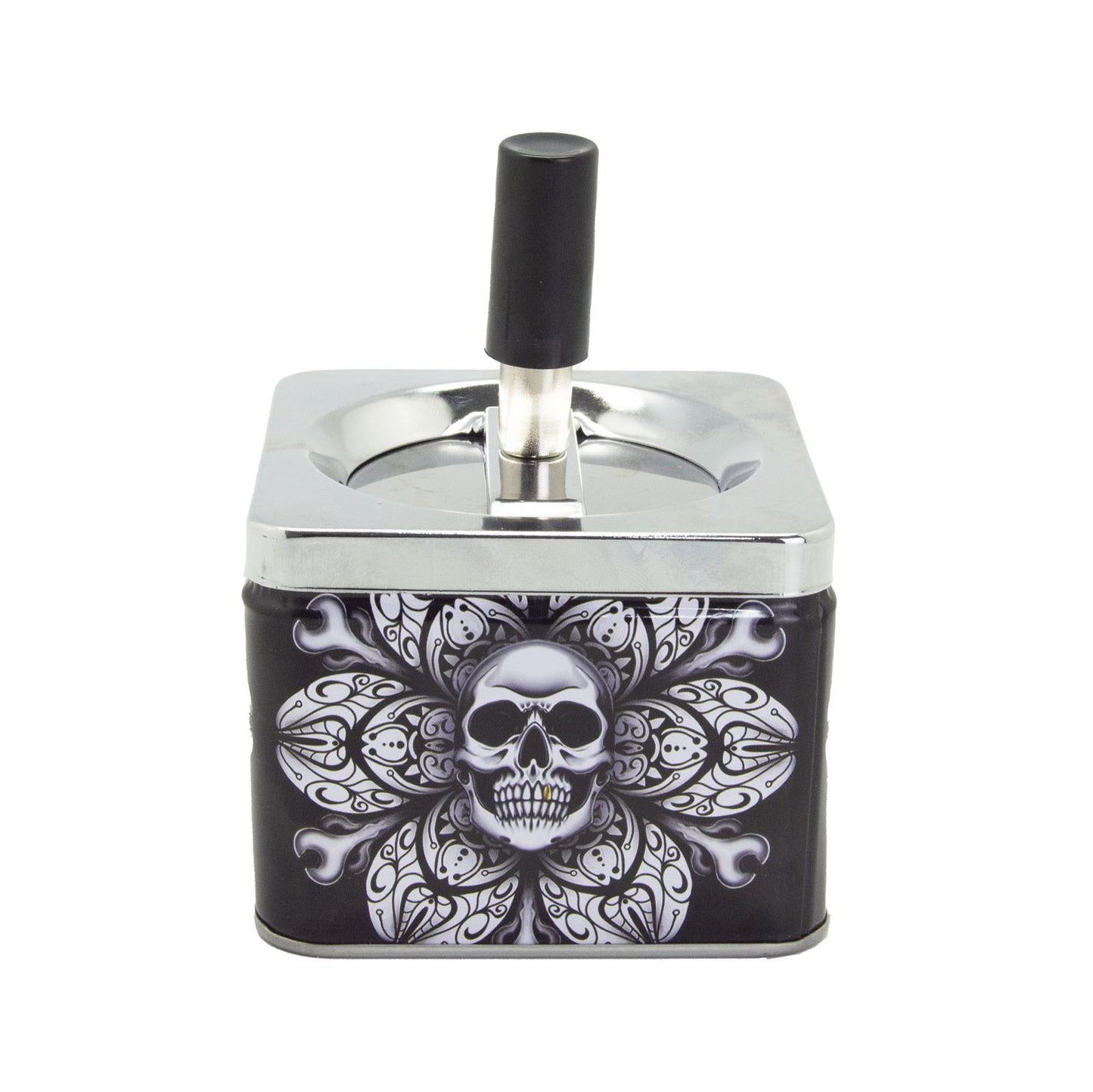 Cenicero giratorio de limpieza automática