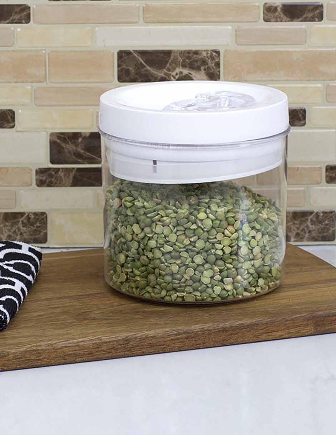 Recipiente con tapa hermética con asa 900 ml