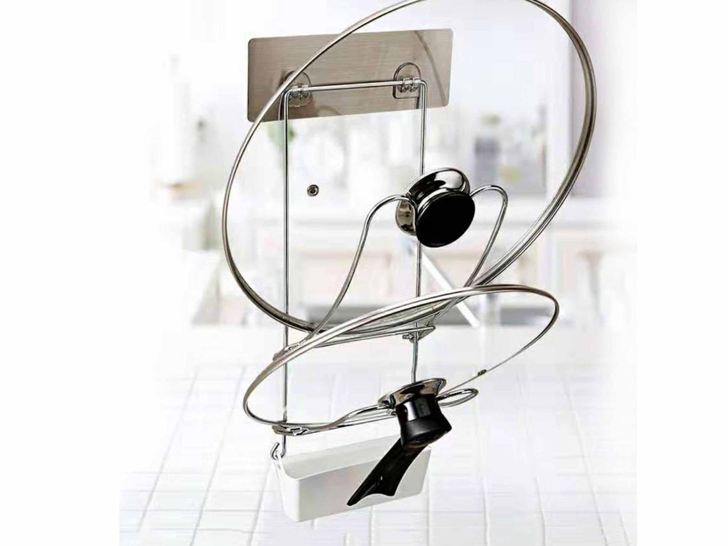 Organizador de pared para tapas