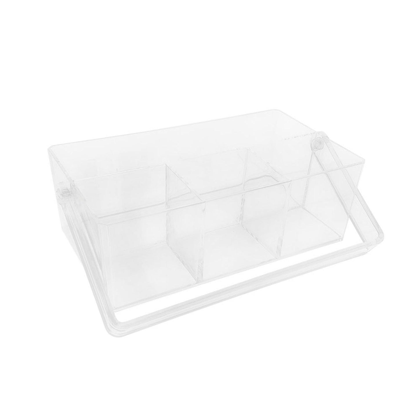 Organizador de maquillajes con asa