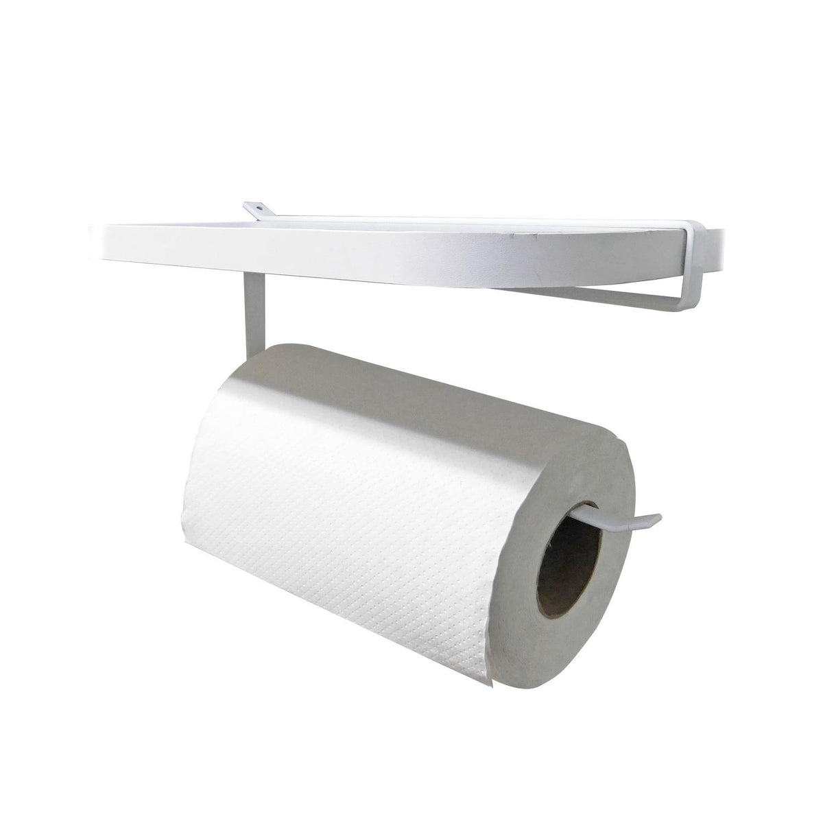Soporte Colgador de Papel de Cocina Bajo Gabinete Blanco| Good & Good