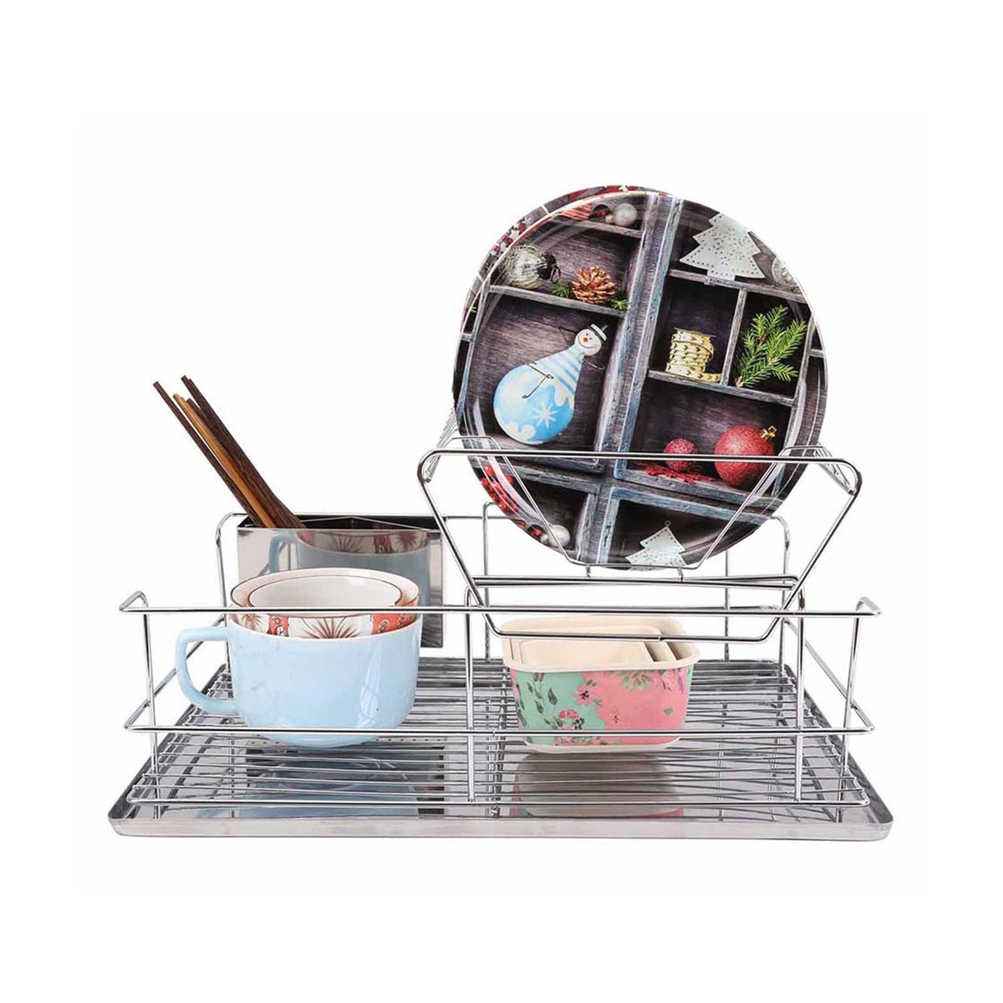 Escurridor de trastes 2 Niveles con charola