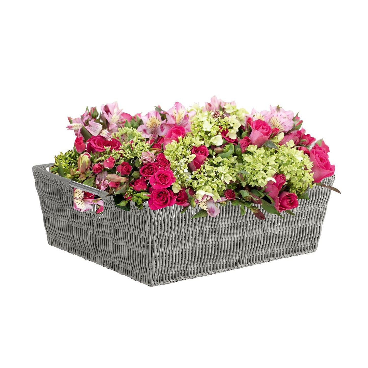 Canasta de Rattan Multiusos Arena 33x38x13cm