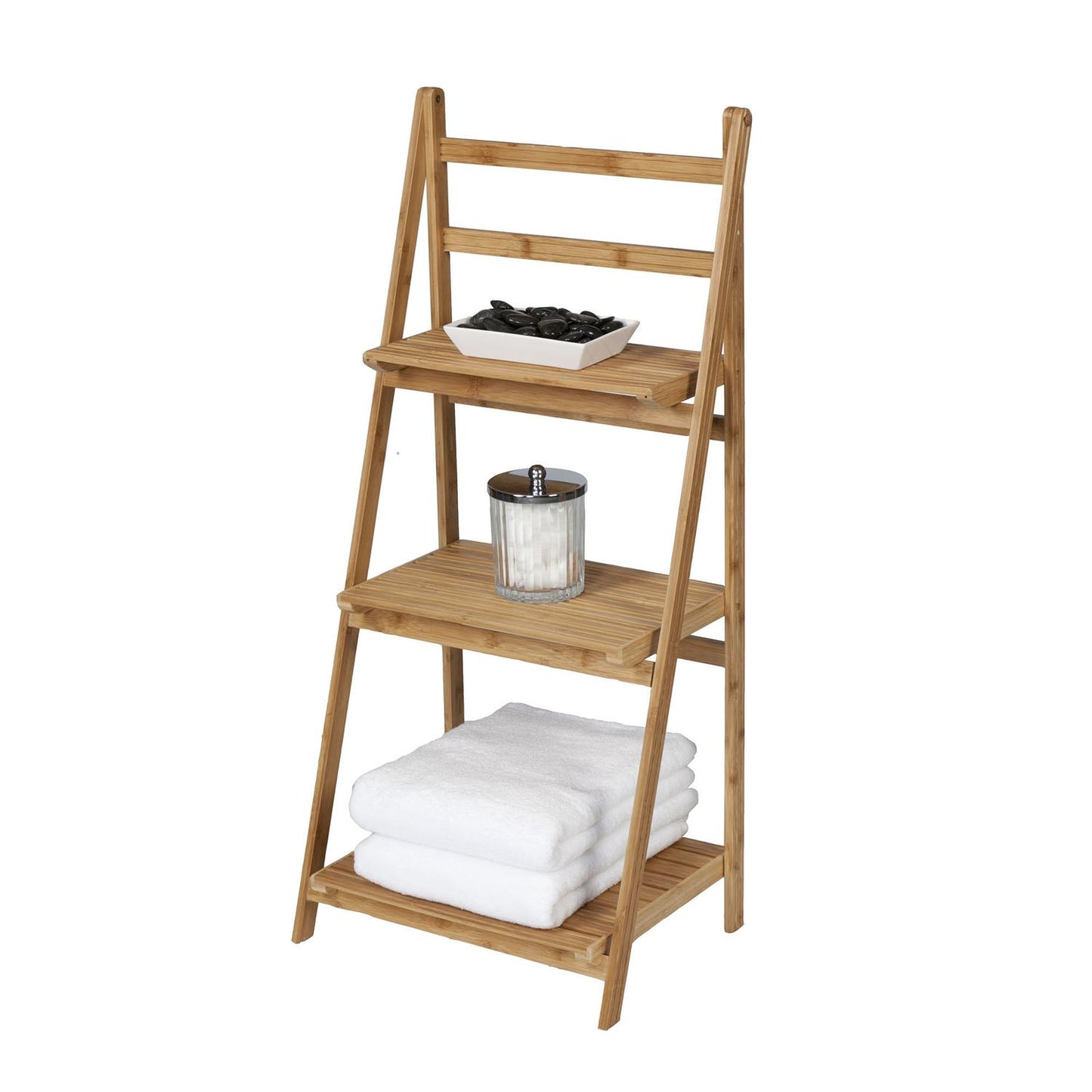Estante Plegable de 3 Niveles 49x22x108cm