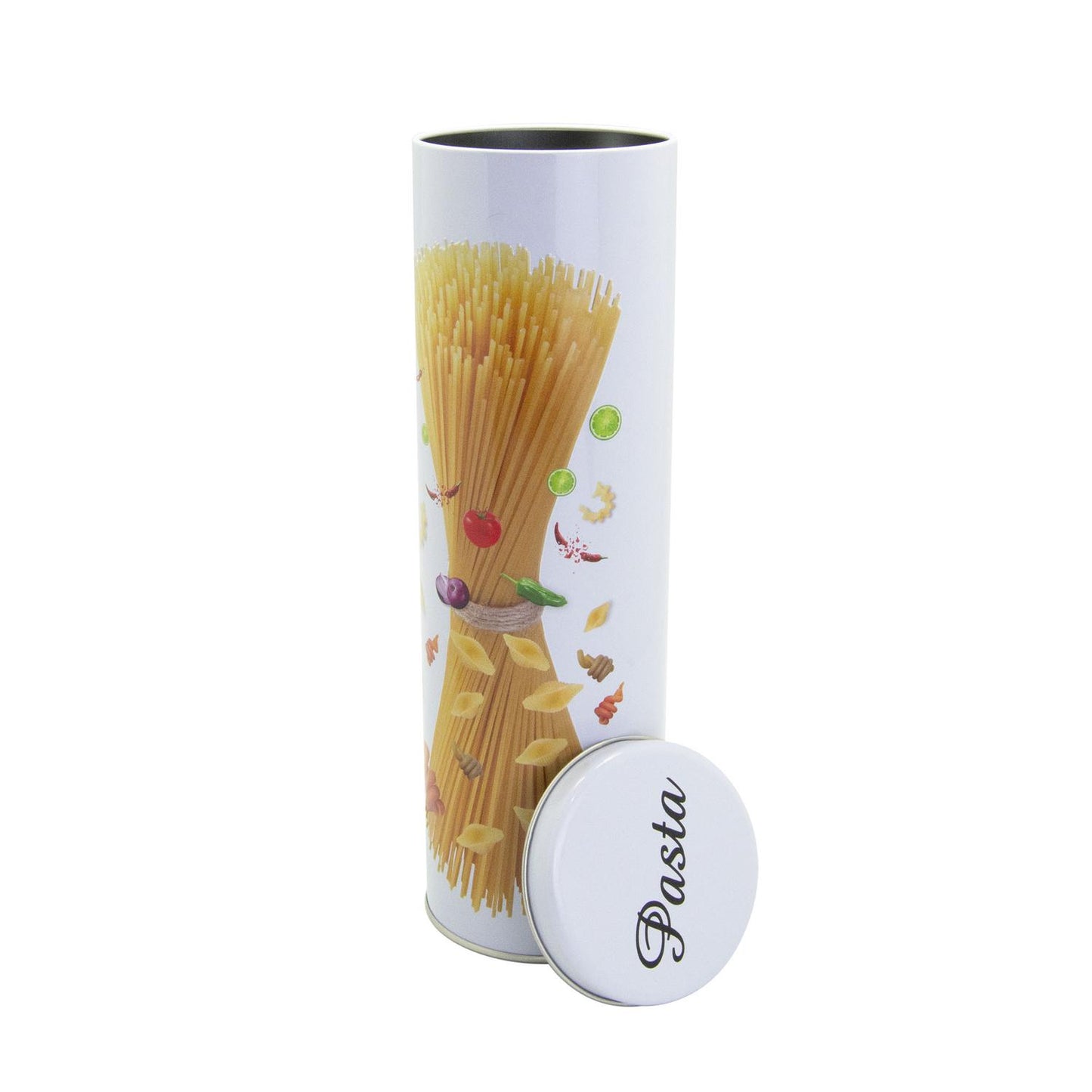 Lata con tapa para pasta