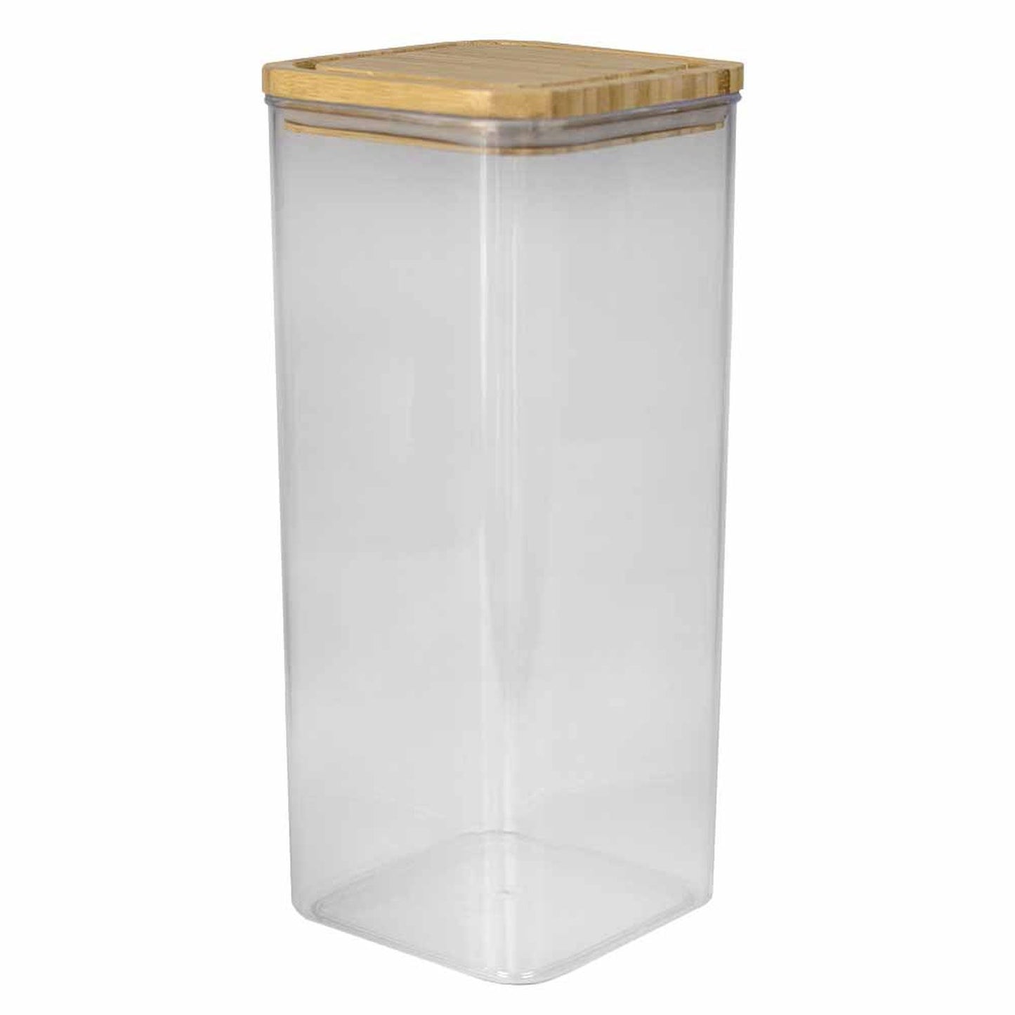Recipiente con tapa hermética de bambú 3 L