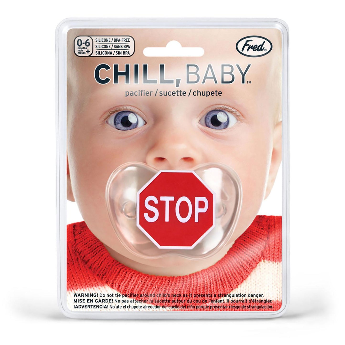 Chupón Chill Baby Stop 5x5x6cm