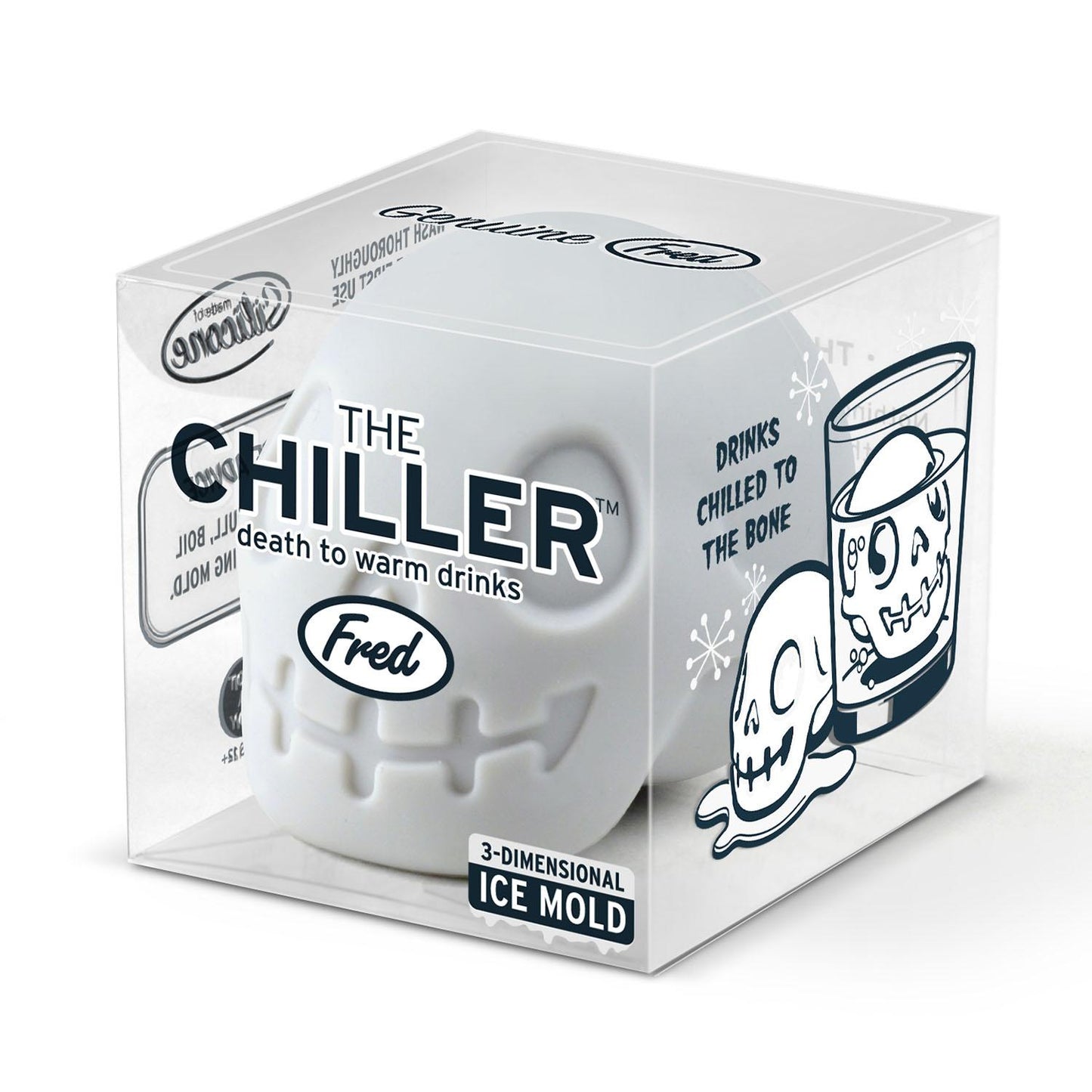 Molde para Hielo The Chiller 6x7x6cm, Fred & Friends