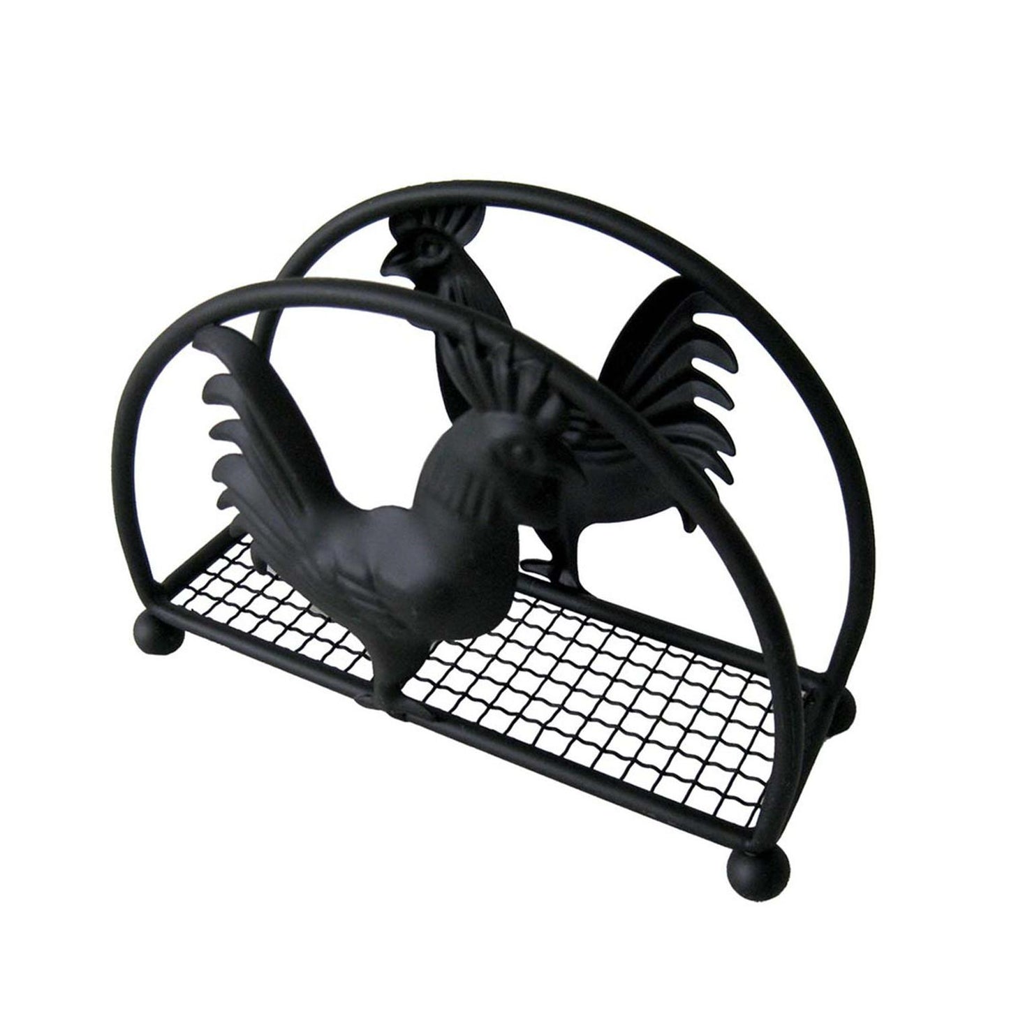 Servilletero con diseño de gallo
