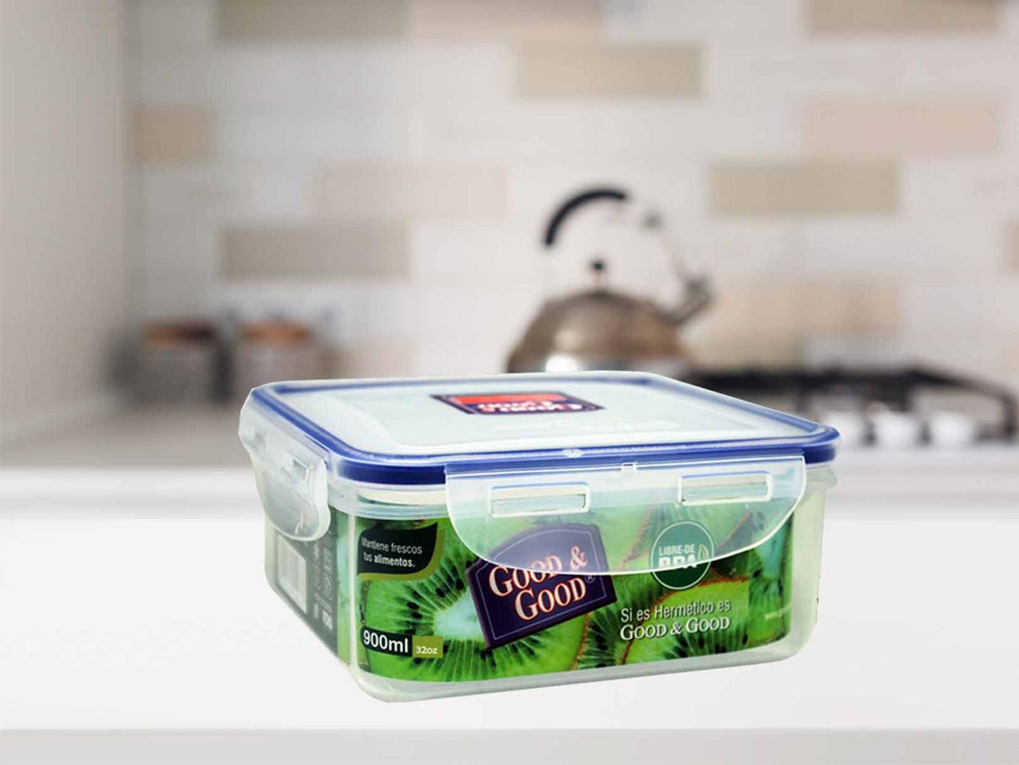 Recipiente con tapa hermética 900 ml