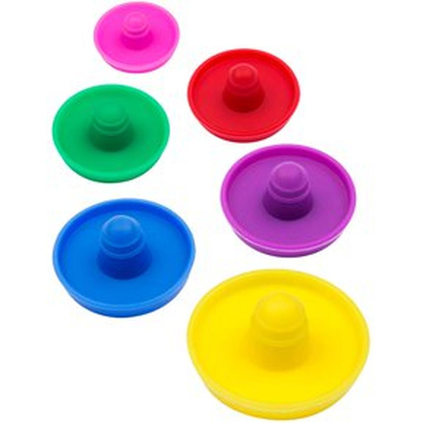 Set de 6 identificadores para bebidas "Party sombreros"