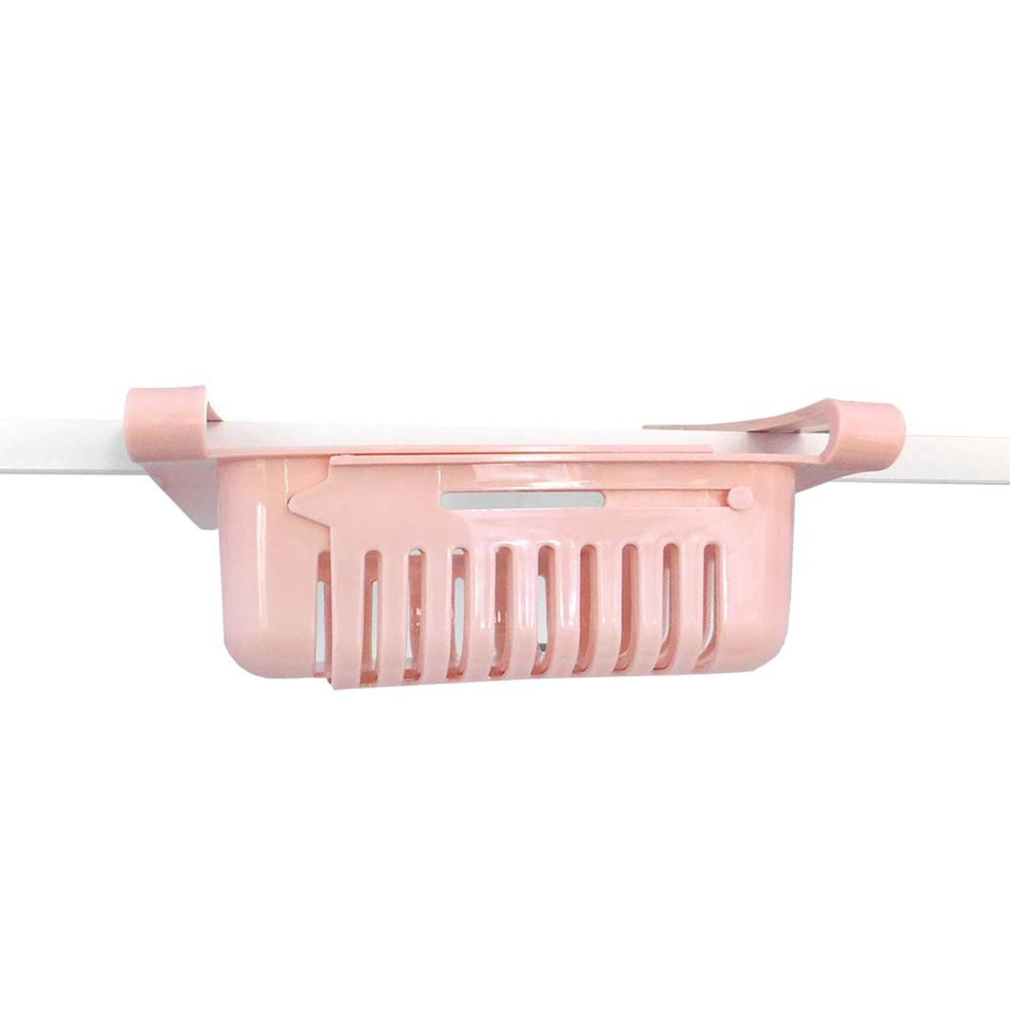 Canasta para Refrigerador Rosa 20.5x7.6x16.4cm