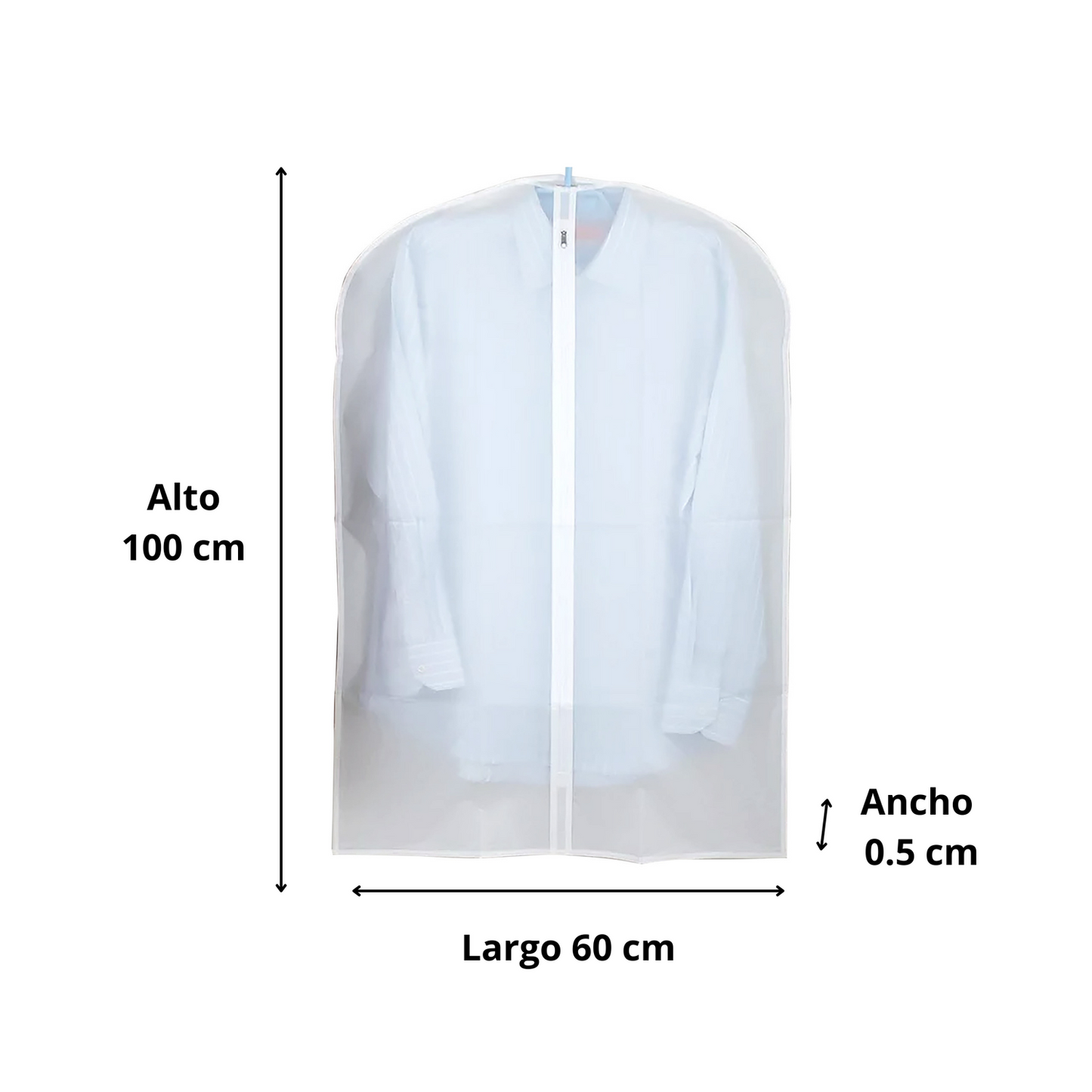 Set de 3 piezas Cubre Traje con Zipper