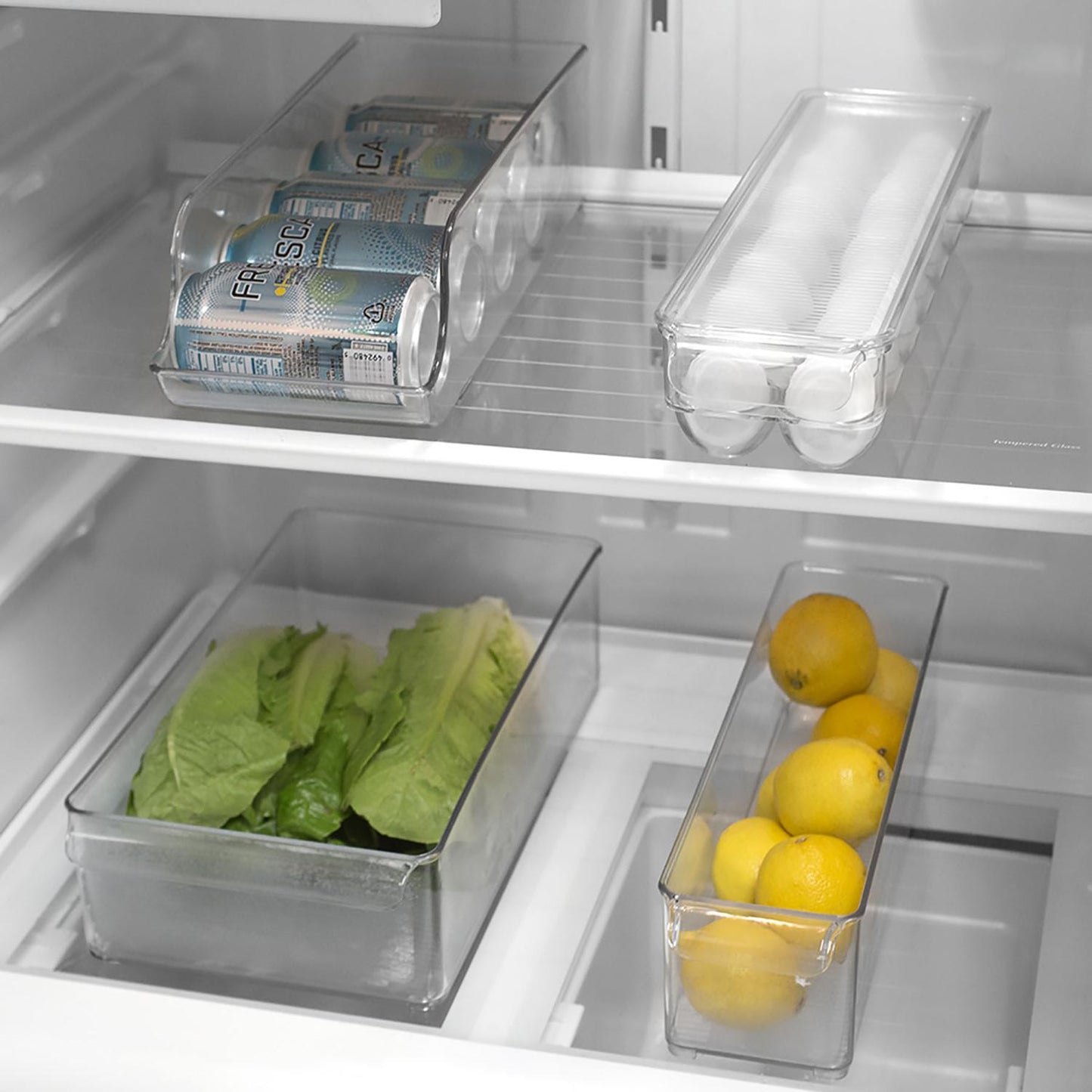 Juego de Cajas Multiusos sin BPA 4Pzas