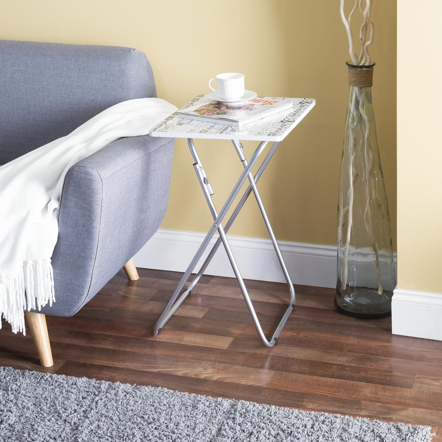 Mesa Multifuncional con Diseño Happy & Smile 38x48x66cm, HDS