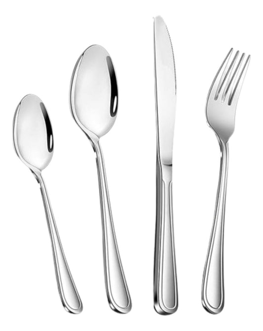 Juego De Cubiertos Versalles Plateado