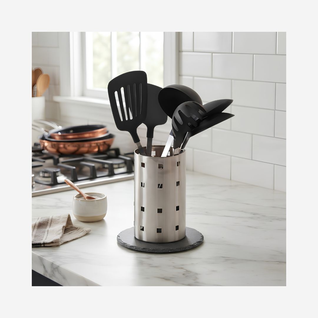 Set de 7 Utensilios con Base