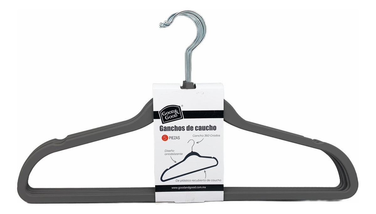 Set de 5 Ganchos de Caucho