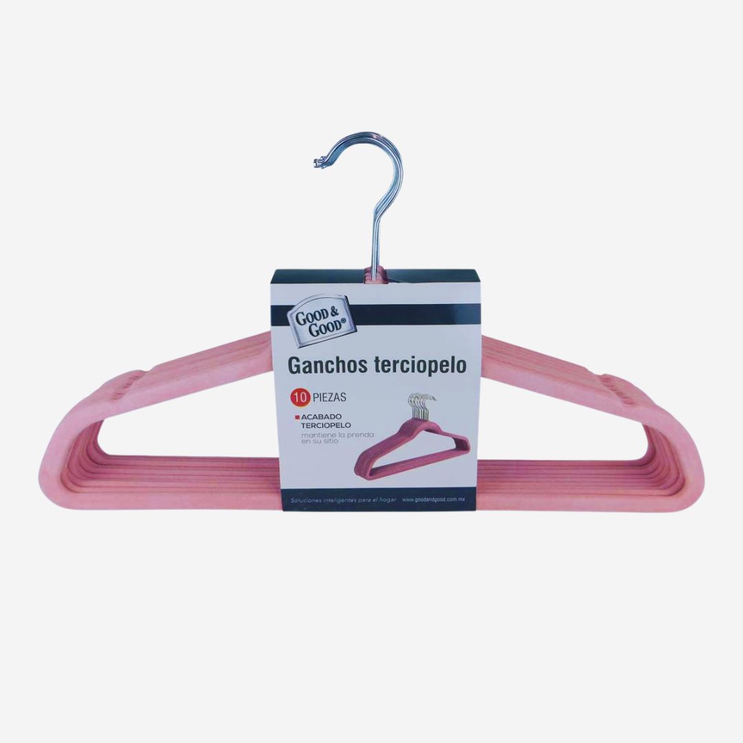 Set De 25 Ganchos De Terciopelo