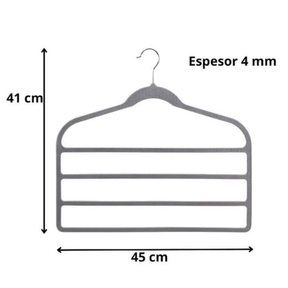 Set de Ganchos para Pantalón 3 piezas