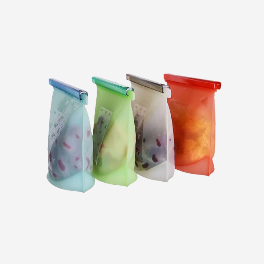 Set de 4 bolsas herméticas con cierre