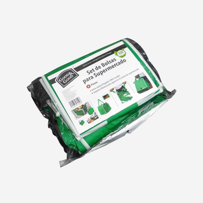 Set 4 Bolsas para Supermercado
