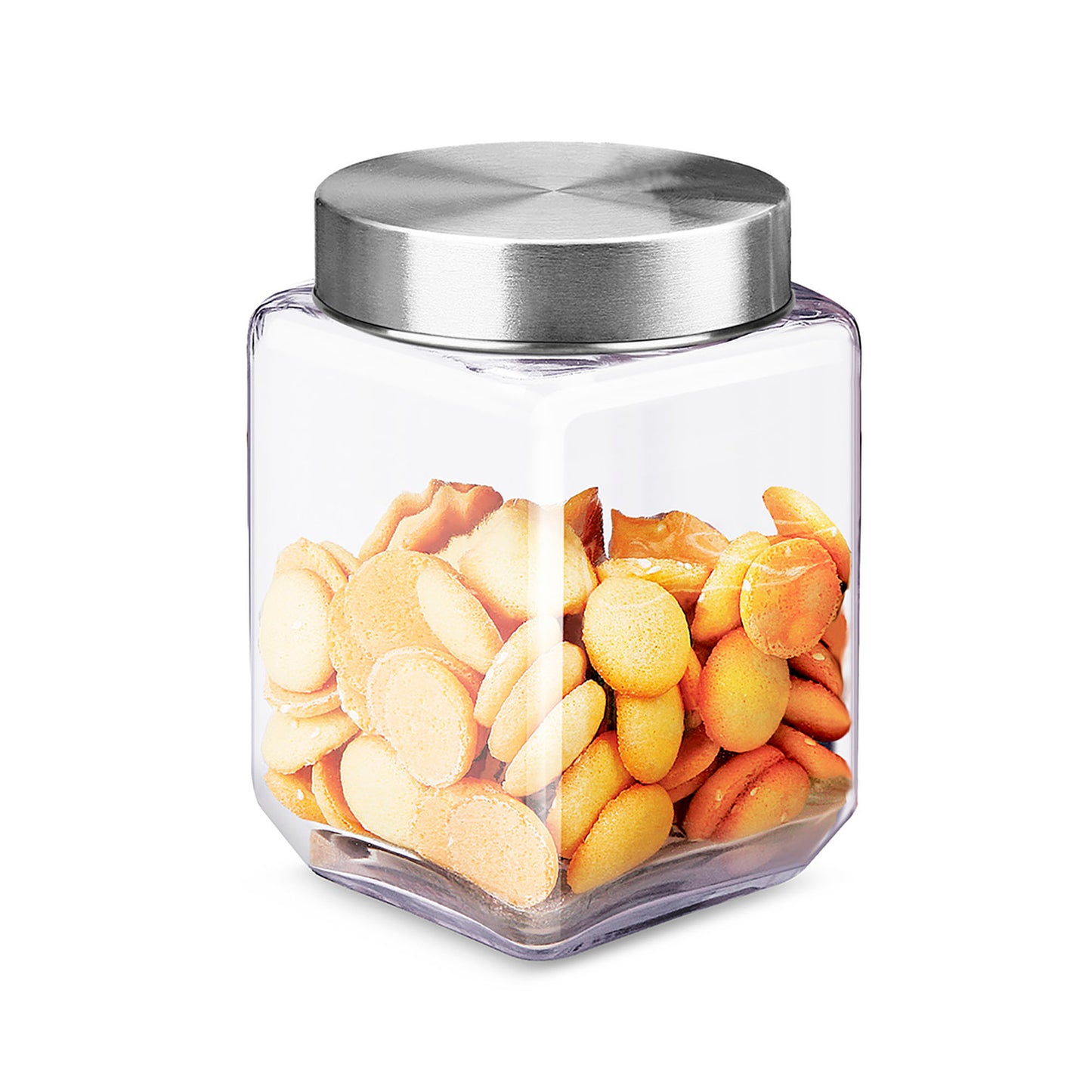 Recipiente de vidrio con tapa hermética 1.6L