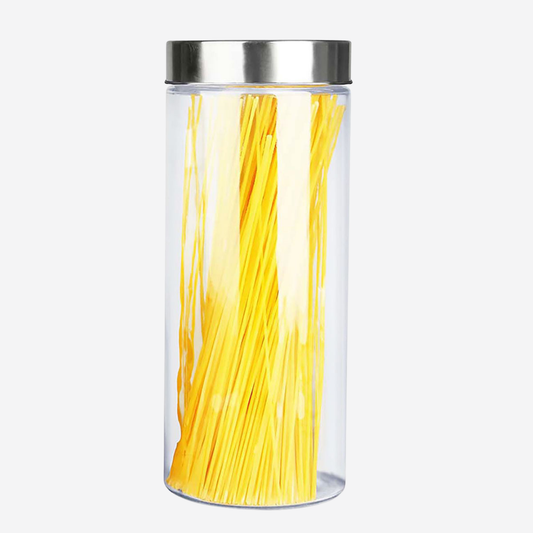 Frasco Canister de Vidrio 2 Litros con Tapa de Acero Inoxidable | Cocina