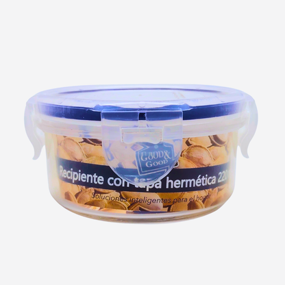 Recipiente con tapa hermética 220ml