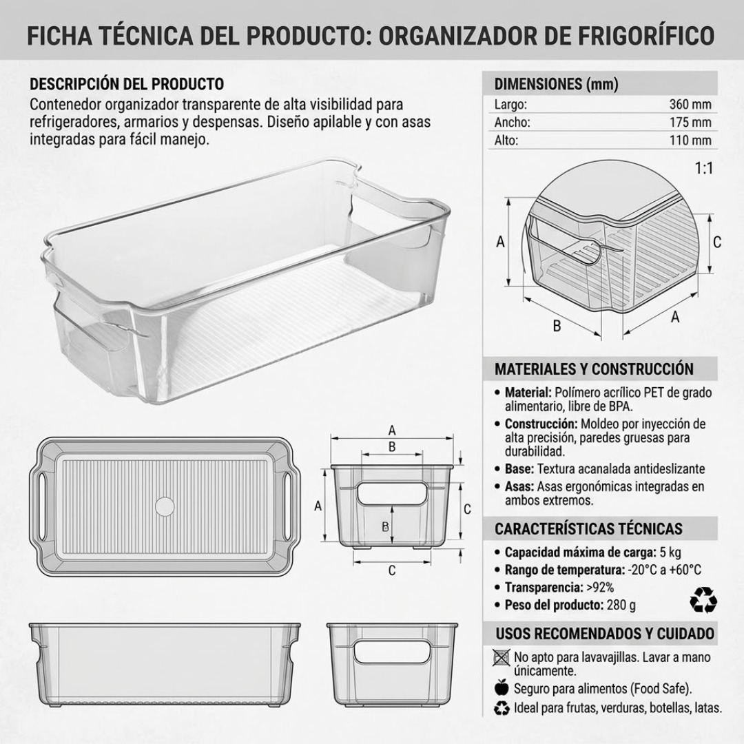 Caja De Almacenamiento Multiusos