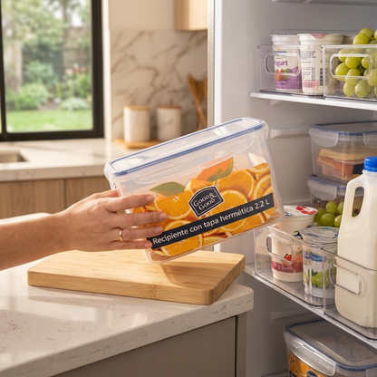 Contenedor Hermético Para Alimentos | Good&Good 2.2 Litros