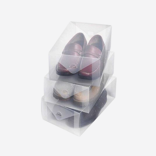 Set de 3 Cajas Organizadoras Transparentes para Zapatos y Calzado| Good & Good