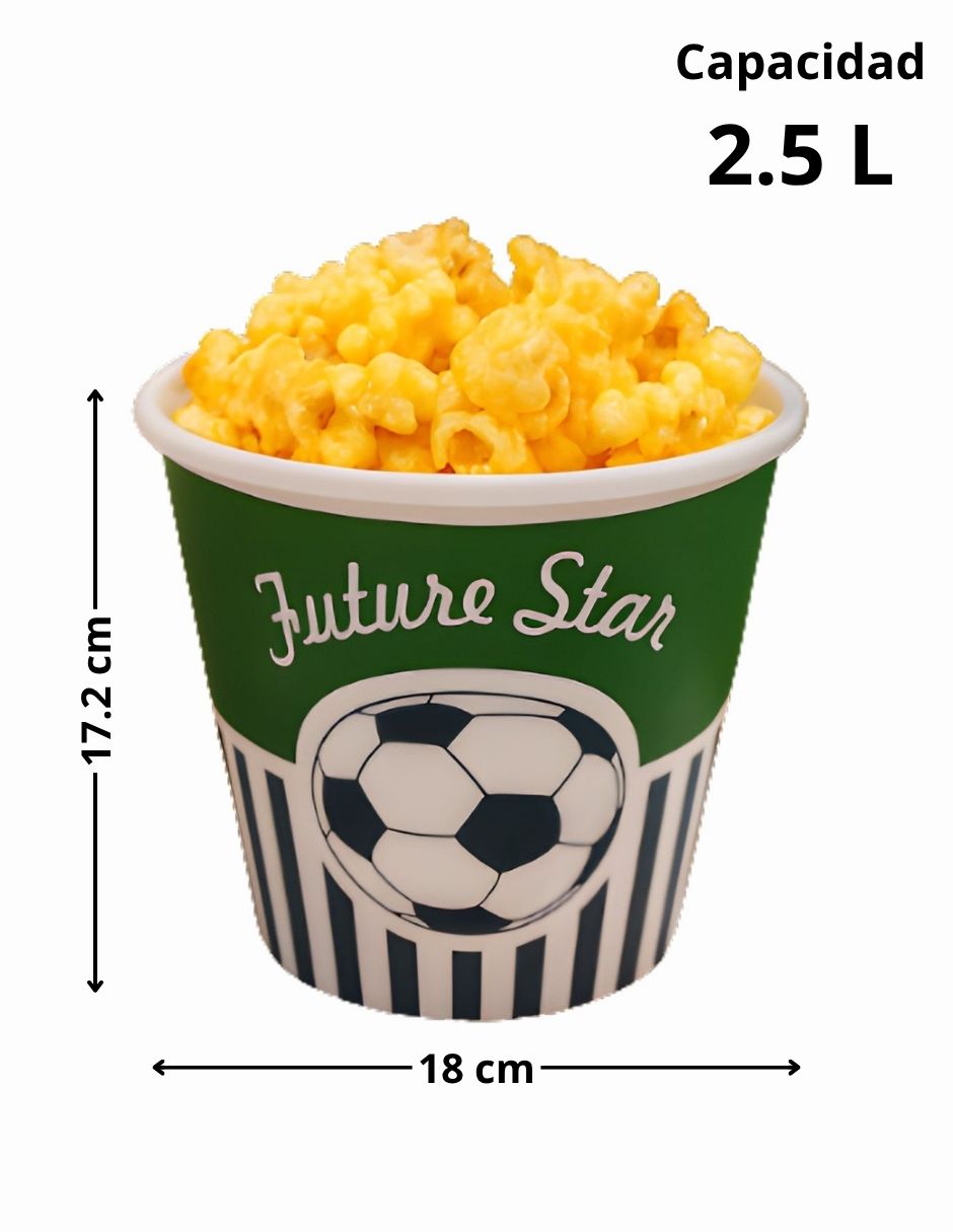 Palomera de Plástico de Fútbol (2500 ml) – "Future Star"