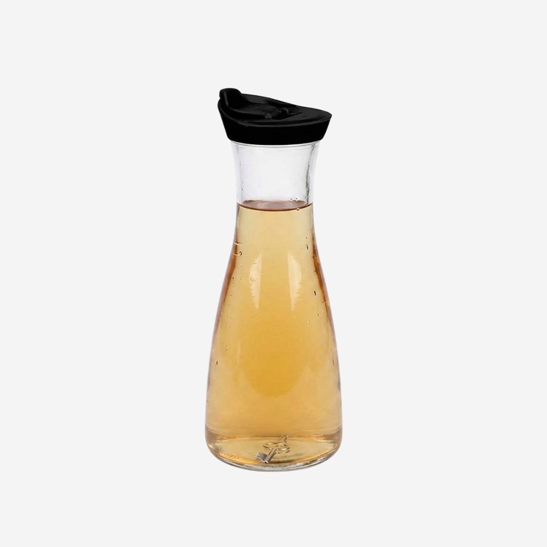 Jarra de vidrio con tapa 900 ml