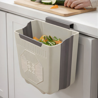 Bote de Basura Colgante y Plegable para Cocina y Gabinete | Organizador Multiusos