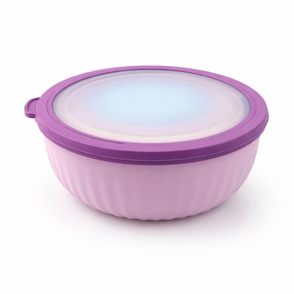 Juego de Recipientes Multicolor de 4 Piezas